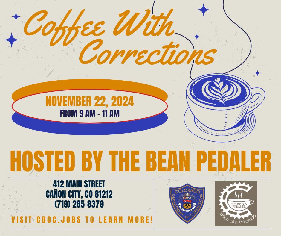 Coffee with Corrections Nov 22 2024 9 am to 11 am