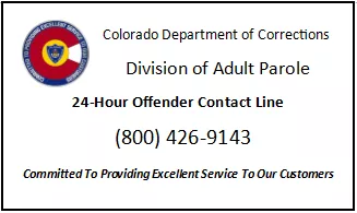 24-Hour Offender Contact Line