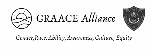 Logo of the GRAACE Alliance which stands for Gender, Race, Ability, Awareness, Culture, Equity