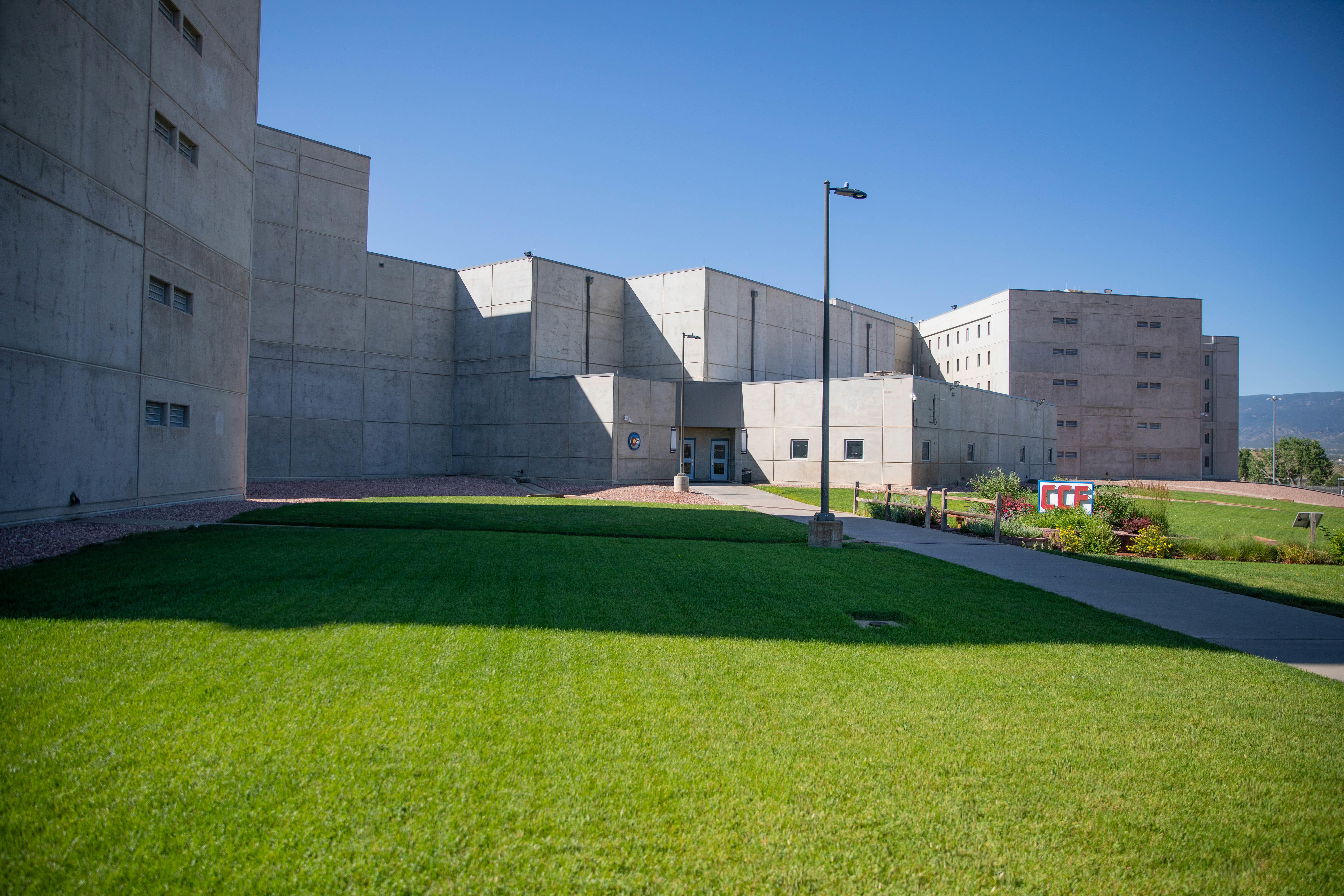 Photo of exterior of Centennial Correctional Facility