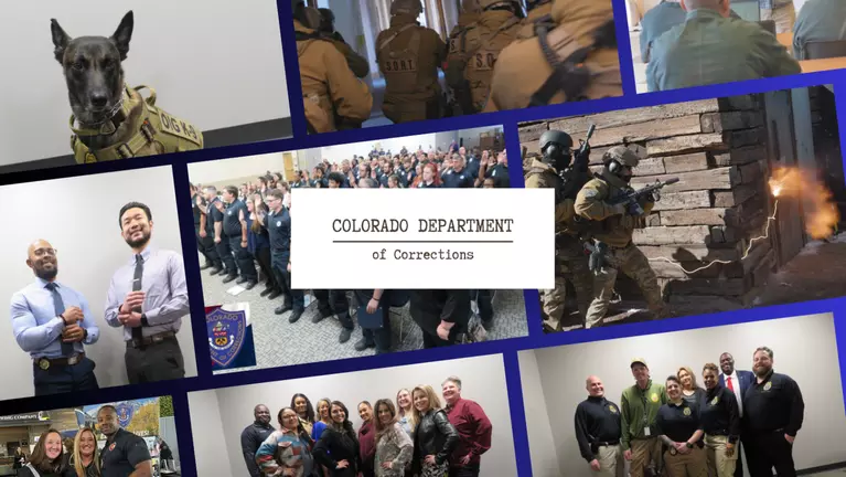 Collage of Colorado Department of Corrections Staff